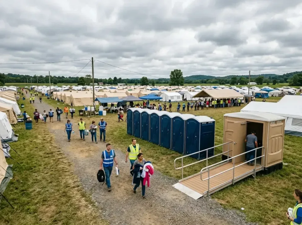 disaster-relief-camp-restrooms-010 — frequently asked questions, Dumpster & Portable Bathrooms Rental in Hollins, VA